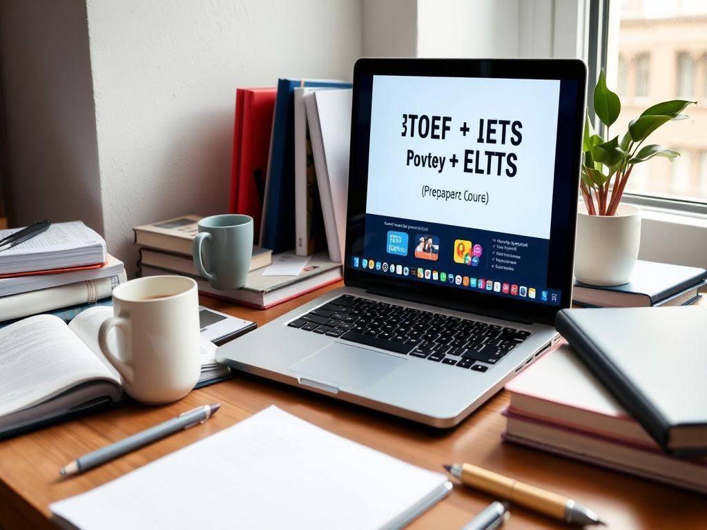 Como um Curso Preparatório para TOEFL e IELTS Online Pode Transformar Seu Inglês