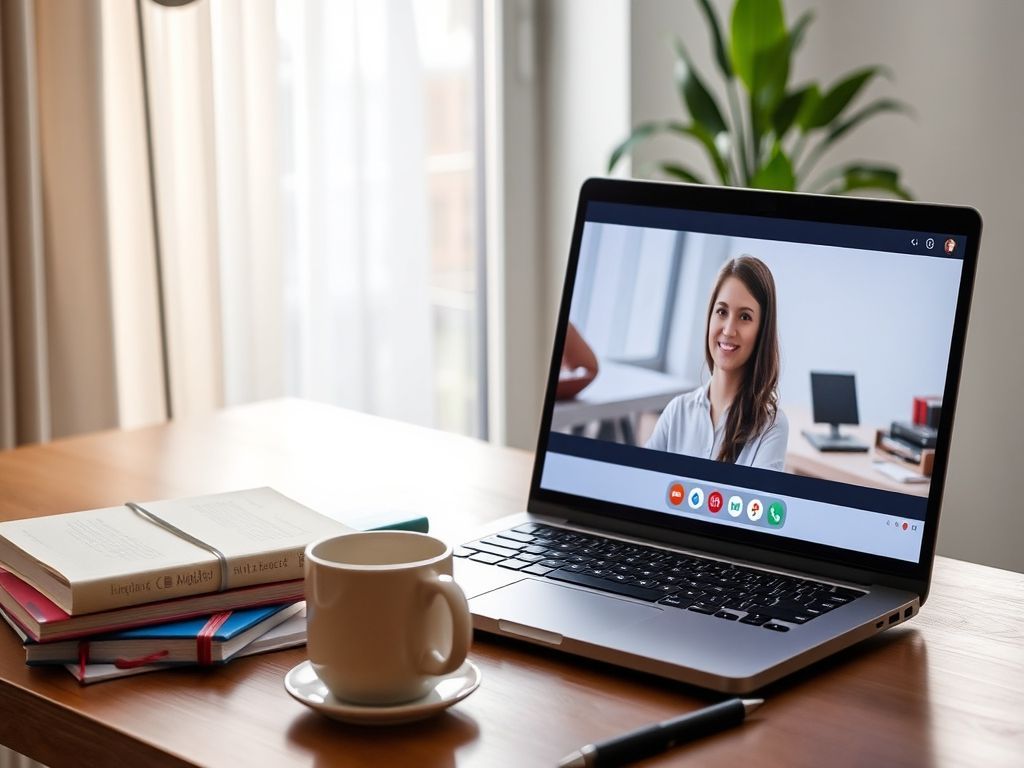 Aulas de inglês via Google Meet/Zoom: Vantagens